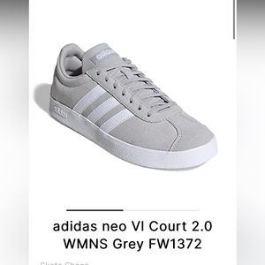 adidas neo Vl Court 2.0 WMNS Grey FW1372
